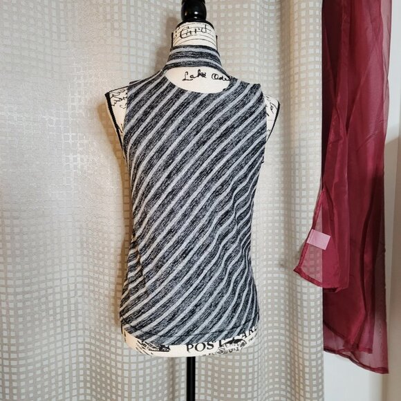 Rag & Bone Thea mock neck striped tank XS - Picture 3 of 9